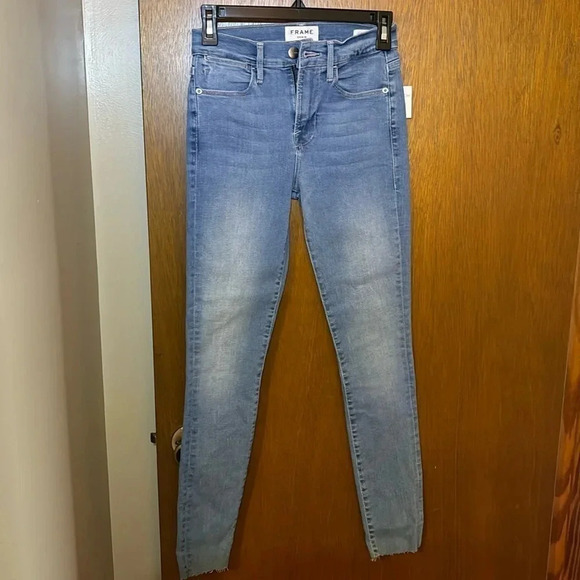 FRAME Le High Skinny Jeans Size 25 NWT - Picture 3 of 13
